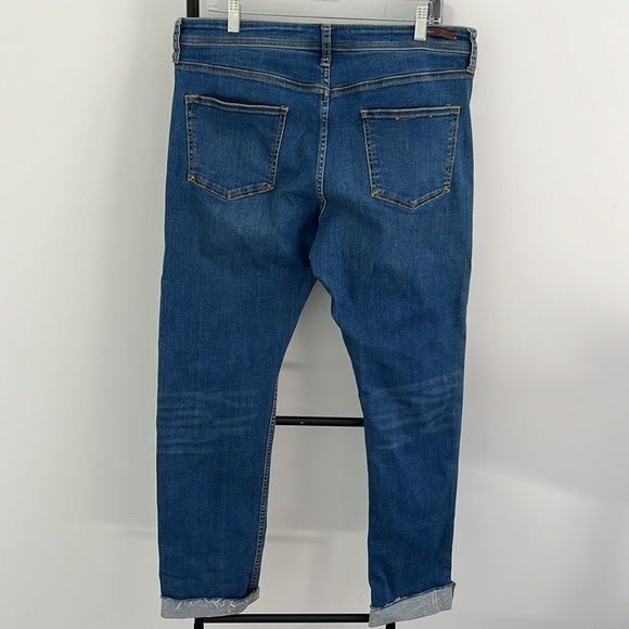 Anthropologie Pilcro and the Letterpress straight blue jeans women size 32 - Picture 5 of 10